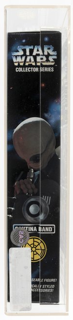 STAR WARS 12-INCH COLLECTORS SERIES (1997) - CANTINA BAND - NALAN WITH BANDFILL CAS 90.