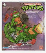 TEENAGE MUTANT NINJA TURTLES/TEENAGE MUTANT HERO TURTLES (1988) - SERIES 1 CHEAPSKATE CAS 80+ (EUROPEAN RELEASE).