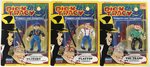 DICK TRACY ACTION FIGURE LOT OF 9 BY PLAYMATES.