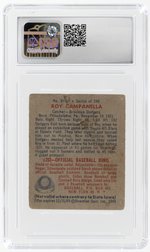 1949 BOWMAN #84 ROY CAMPANELLA (HOF) ROOKIE CARD CSG 1 POOR.