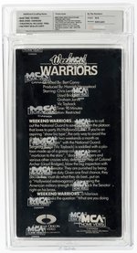 WEEKEND WARRIORS 1987 MCA HOME VIDEO BETAMAX TAPE REWIND GRADING 8.5.