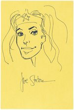 JOE STATON ORIGINAL ART SKETCH OF WONDER WOMAN.