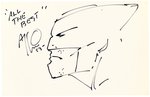 ART THIBERT ORIGINAL ART SKETCH OF WOLVERINE.