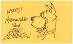 BRAD ANDERSON ORIGINAL ART SKETCH OF MARMADUKE.