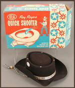 "IDEAL/ROY ROGERS/QUICK SHOOTER/AUTHENTIC WESTERN HAT WITH SECRET GUN"