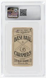 1909-11 E90-1 AMERICAN CARAMEL AL BRIDWELL CSG 1 POOR.