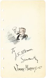 JIMMY MURPHY ORIGINAL ART SKETCH OF CASPER.