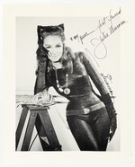 BATMAN - CATWOMAN ACTRESS JULIE NEWMAR SIGNED PHOTO.