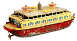 "HENDRICK HUDSON LACKAWANNA RAILROAD" WIND-UP FERRY BOAT.