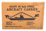 "GIANT 36 INCH STEEL AIRCRAFT CARRIER."