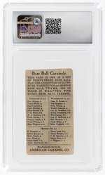 1910 E91-C AMERICAN CARAMEL TRIS SPEAKER (HOF) CSG 1.5 FAIR.