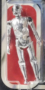 STAR WARS: THE EMPIRE STRIKES BACK (1980) - DEATH STAR DROID 41 BACK-A AFA 85 NM+.