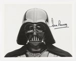 STAR WARS - DARTH VADER SUIT ACTOR DAVID PROWSE SIGNED PHOTO.