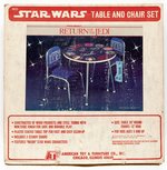 STAR WARS: RETURN OF THE JEDI - TABLE AND CHAIRS SET UNUSED IN BOX.