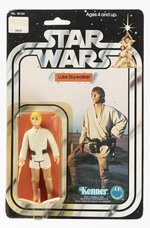 STAR WARS (1978) - LUKE SKYWALKER 12 BACK-C CARDED ACTION FIGURE.