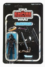 STAR WARS: THE EMPIRE STRIKES BACK (1982) - IMPERIAL TIE FIGHTER PILOT 48 BACK-A CARDED ACTION FIGURE.