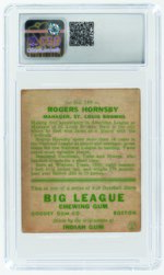 1933 GOUDEY #188 ROGERS HORNSBY (HOF) CSG 1.5 FAIR.