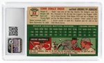 1954 TOPPS #32 DUKE SNIDER (HOF) CSG 2 GOOD.