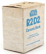 STAR WARS - ROMAN CERAMICS R2-D2 DROID BANK FACTORY SEALED IN BOX.