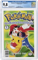 POKEMON: THE ELECTRIC TALE OF PIKACHU 1998 CGC 9.8 NM/MINT.