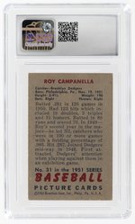 1951 BOWMAN #31 ROY CAMPANELLA (HOF) CSG 4 VG/EX.