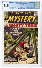 JOURNEY INTO MYSTERY #102 MARCH 1964 CGC 6.5 FINE+ (FIRST BALDER/HELA/SIF).