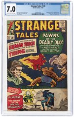 STRANGE TALES #126 NOVEMBER 1964 CGC 7.0 FINE/VF (FIRST CLEA & DORMAMMU).