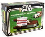 STAR WARS - SONIC CONTROLLED LAND SPEEDER BOXED REMOTE CONTROLLED VEHICLE (JC PENNEY EXCLUSIVE).