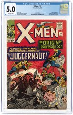 X-MEN #12 JULY 1965 CGC 5.0 VG/FINE (FIRST JUGGERNAUT).