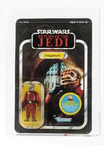 STAR WARS: RETURN OF THE JEDI (1983) - SNAGGLETOOTH 48 BACK AFA 85 Y-NM+.