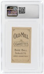 1909-11 T206 BILL BRADLEY W/BAT OLD MILL CSG 5 EXCELLENT.