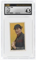 1909-11 T206 VIC WILLIS (HOF) W/BAT OLD MILL CSG 4.5 VG/EX+.