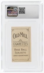 1909-11 T206 DOC WHITE THROWING OLD MILL CSG 4.5 VG/EX+.