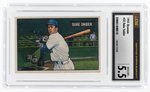 1951 BOWMAN #32 DUKE SNIDER (HOF) CSG 5.5 EXCELLENT+.