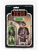 STAR WARS: RETURN OF THE JEDI (1983) - LANDO CALRISSIAN (SKIFF GUARD) 65 BACK-B AFA 80 NM (MADE IN MEXICO).