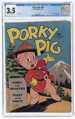 FOUR COLOR #48 JULY 1944 CGC 3.5 VG- (PORKY PIG).