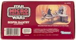 STAR WARS: MICRO COLLECTION (1982) - BESPIN GANTRY ACTION PLAYSET FACTORY SEALED IN BOX.