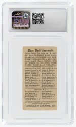 1908 E91-A AMERICAN CARAMEL JOHNNY EVERS (HOF) CSG 2.5 GOOD+.