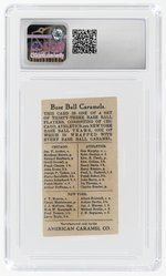 1909 E91-A AMERICAN CARAMEL FRANK CHANCE (HOF) CSG 3.5 VERY GOOD+.