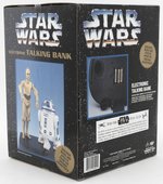 STAR WARS (1995) - ELECTRONIC C-3PO & R2-D2 BANK IN SHIPPING BOX.