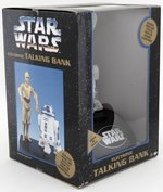 STAR WARS (1995) - ELECTRONIC C-3PO & R2-D2 BANK IN SHIPPING BOX.