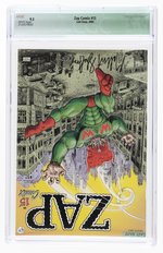 ZAP COMIX #15 2004 CGC QUALIFIED 9.2 NM- (SIGNED BY GILBERT SHELTON).