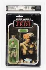 STAR WARS: RETURN OF THE JEDI (1983) - PRINCESS LEIA ORGANA (COMBAT PONCHO) 77 BACK-A AFA 85 NM+.