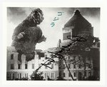 GODZILLA - HARUO NAKAJIMA SIGNED FAN PHOTO.