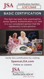 THE BIRDS - TIPPI HEDREN SIGNED CARD.