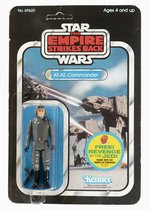 STAR WARS: THE EMPIRE STRIKES BACK (1982) - AT-AT COMMANDER 48 BACK-C CARDED ACTION FIGURE.