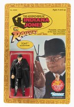 THE ADVENTURES OF INDIANA JONES IN RAIDERS OF THE LOST ARK (1982) - TOHT CARDED ACTION FIGURE.