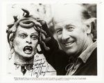 CLASH OF THE TITANS - RAY HARRYHAUSEN SIGNED PHOTO.