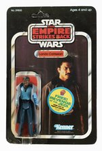 STAR WARS: THE EMPIRE STRIKES BACK (1982) - LANDO CALRISSIAN (WHITE EYES/TEETH) 48 BACK-B CARDED ACTION FIGURE (COLOR TOUCH).