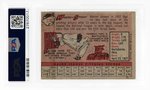 1958 TOPPS #270 WARREN SPAHN (HOF) PSA 3 VG.